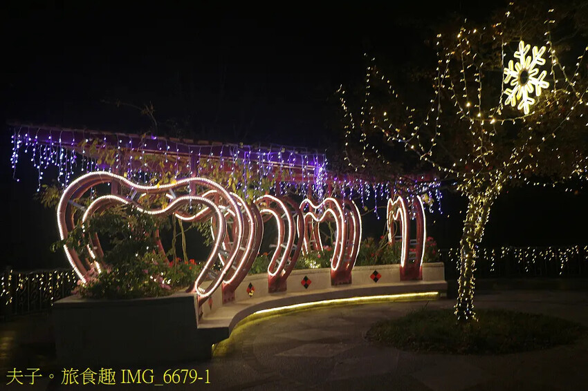 2024山谷燈光節 冬日夢幻 全國海拔最高耶誕樹在梨山