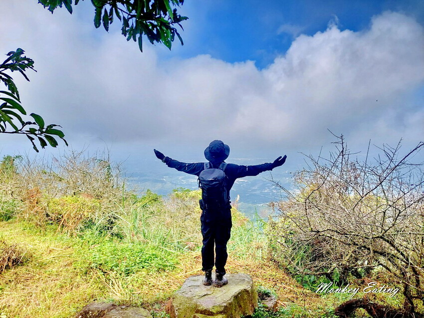 【刣牛湖山】挑戰南臺灣小百岳！台南登山秘境。順遊厚德紫竹寺，隨喜享用好吃素食齋菜，台南景點推薦 - 貪吃猴的幻想