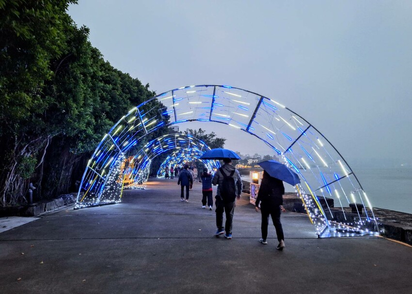 【活動】「2024光映淡水—無垠之光」淡水海關碼頭，閃耀新北