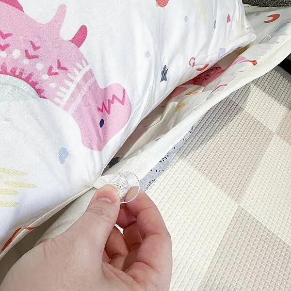 新手媽咪│兒童午睡墊推薦：伯尼寢具－60支天絲兒童睡墊三件組