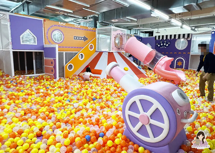 【內湖室內親子館】追風奇幻島內湖旗艦店-火山大冒險，五大主題