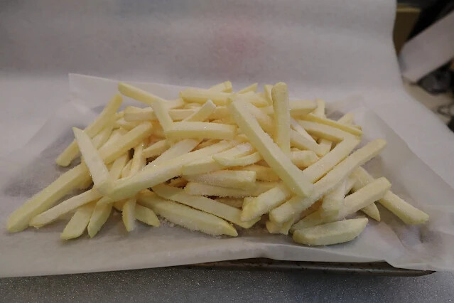 料理「炒薯條」 料理「炒薯條」