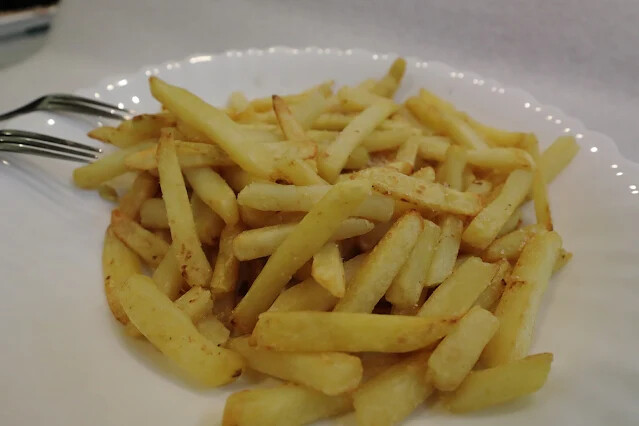 「炒薯條」上菜 「炒薯條」上菜