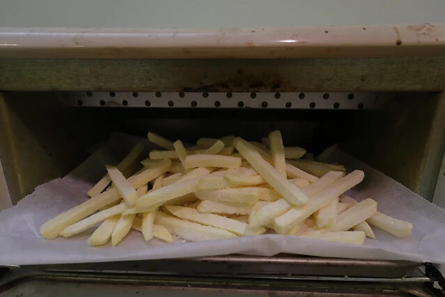 料理「炒薯條」 料理「炒薯條」