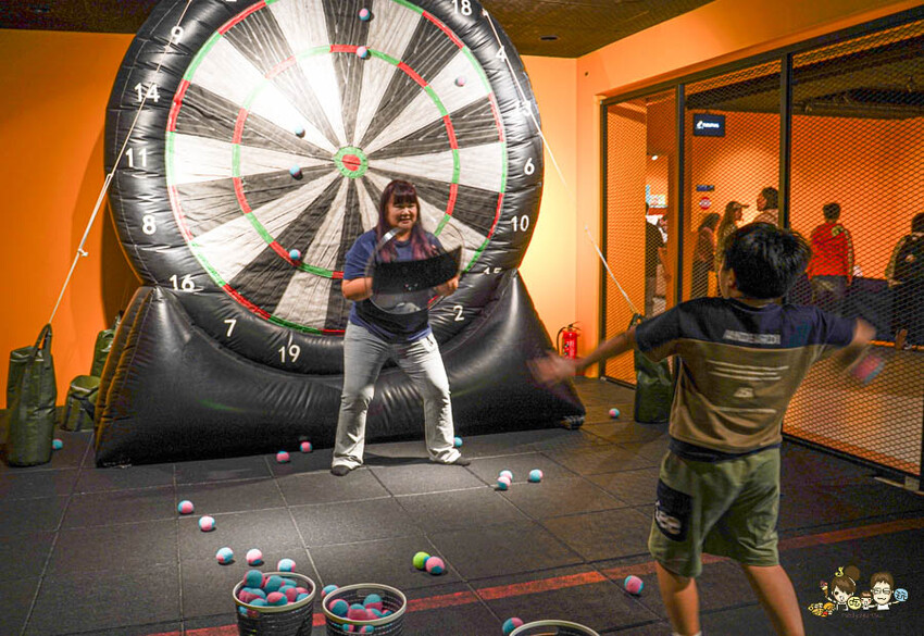 全台首創最大室內球類互動放電趣味創意的歪歪球，宜蘭最新景點玩到歪頭笑翻腰的歪歪球 - 跟著尼力吃喝玩樂＆親子生活