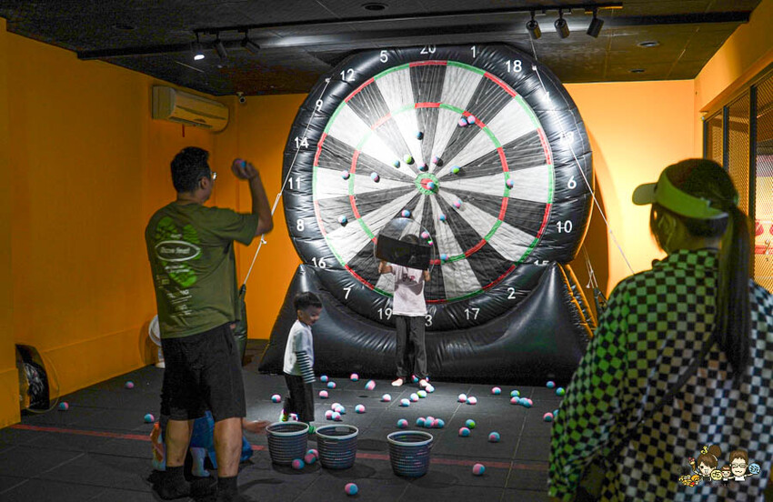 全台首創最大室內球類互動放電趣味創意的歪歪球，宜蘭最新景點玩到歪頭笑翻腰的歪歪球 - 跟著尼力吃喝玩樂＆親子生活