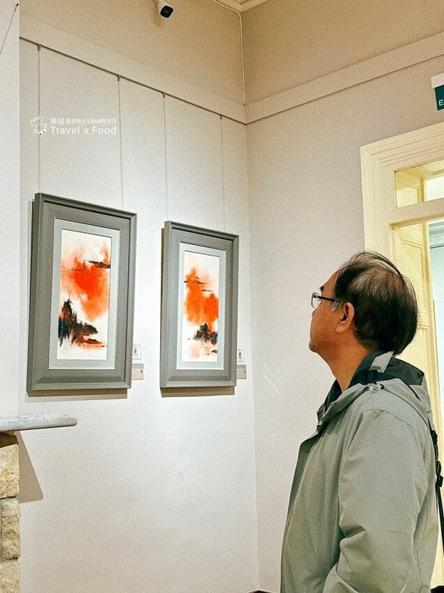 新北淡水最美一隅，百年建築翻修後蛻變成當代藝術殿堂：巫登益美術館 - 魚兒 x 牽手明太子的「視」界旅行