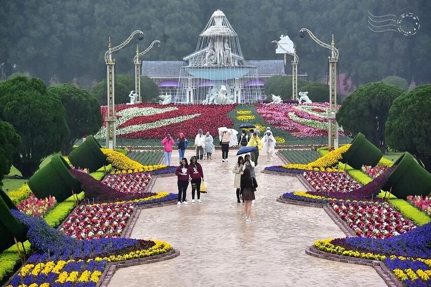 九族文化村:水沙連歐式宮廷花園