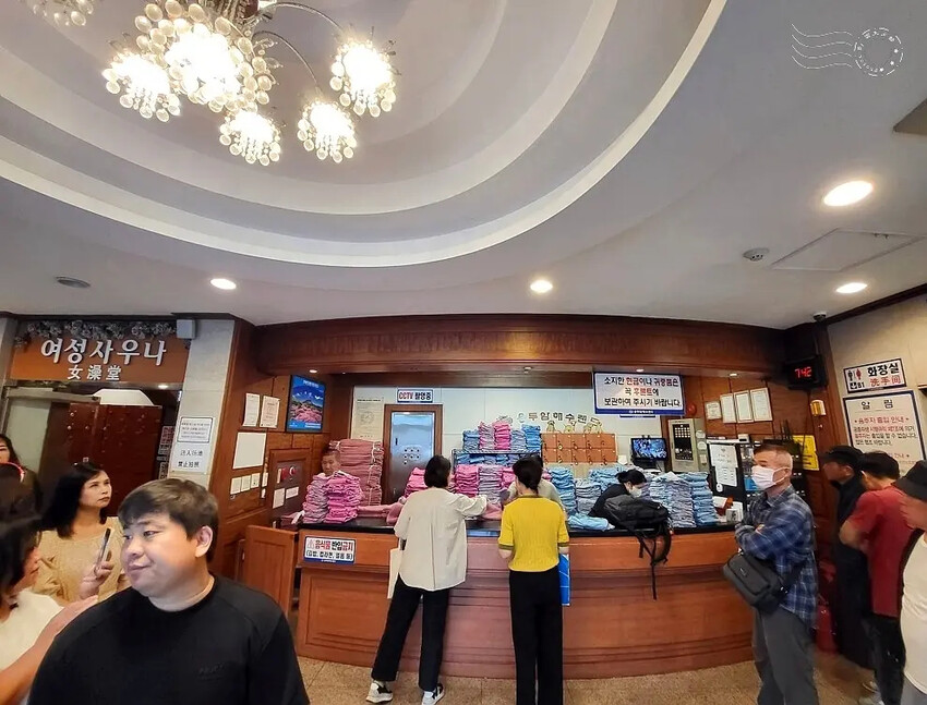 龍頭巖海水汗蒸幕:櫃台 龍頭巖海水汗蒸幕:櫃台