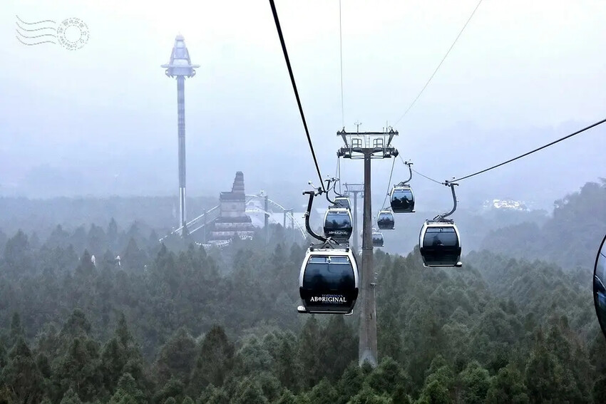 九族文化村:纜車