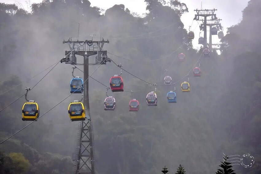 九族文化村:纜車