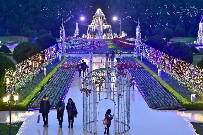 九族文化村:水沙連歐式宮廷花園