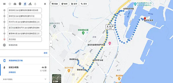 宜蘭頭城景點地圖