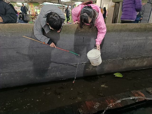 親子遊桃園!「陽榮生態農場」釣螃蟹撈魚初體驗超有趣,親子旅遊推薦。