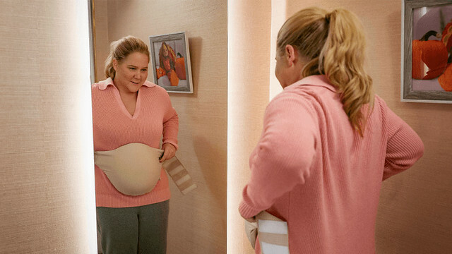 The Movie posters and stills of American Movie "美國電影《肚假情真》 (Kinda Pregnant)" was launching at Netflix Taiwan, Feb 5, 2025.