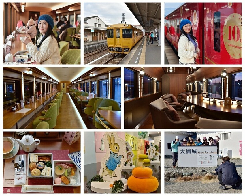 雄獅旅遊｜日本四國雙鐵道六天五夜行程推薦 伊予灘夕陽列車&千