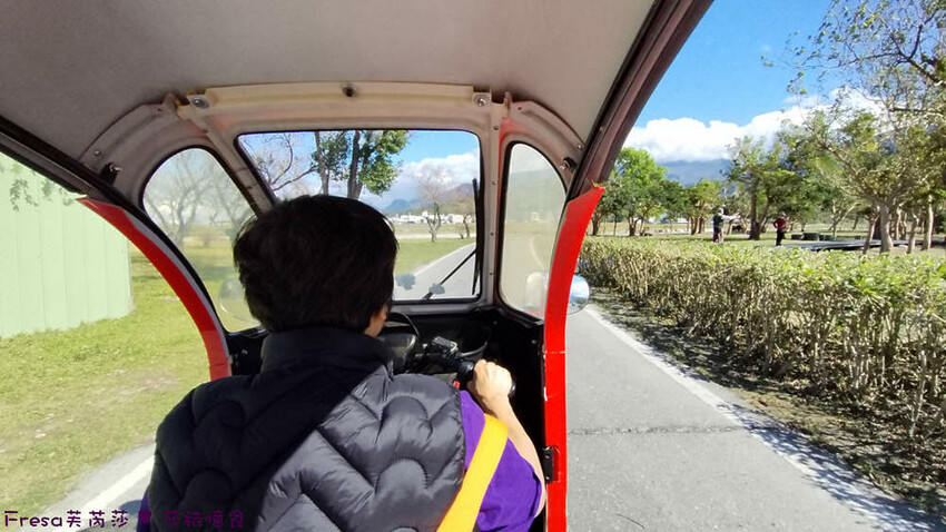 台東縣池上鄉台東景點【池上風情租車】池上火車站旁!俏亮造型四輪車超吸睛!