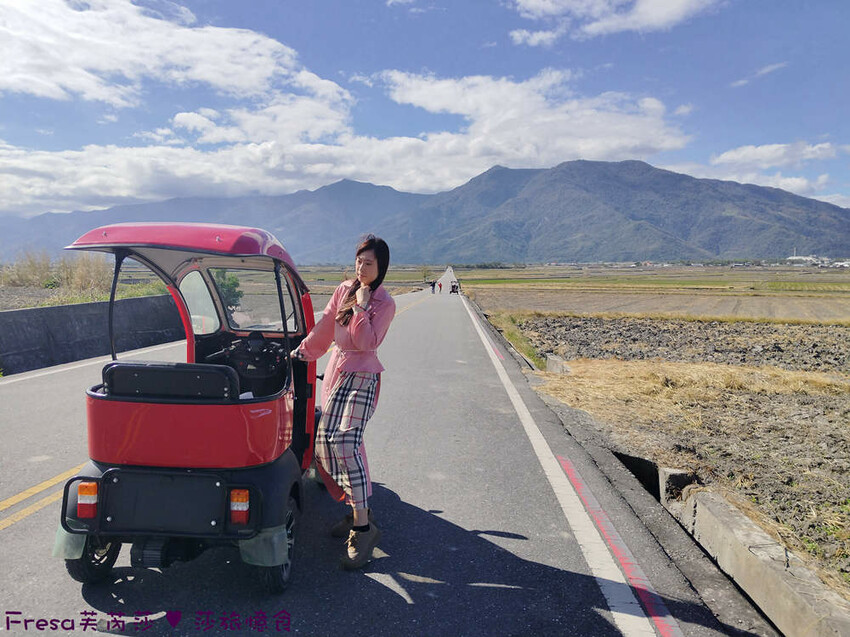 台東縣池上鄉台東景點【池上風情租車】池上火車站旁!俏亮造型四輪車超吸睛!