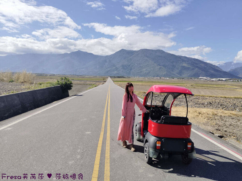 台東縣池上鄉台東景點【池上風情租車】池上火車站旁!俏亮造型四輪車超吸睛!