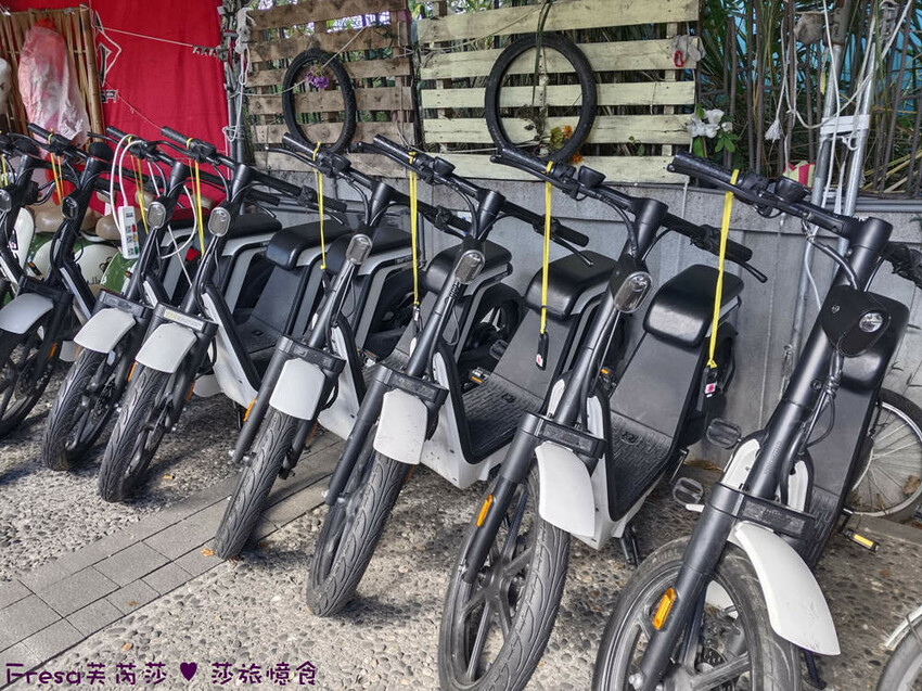 台東縣池上鄉台東景點【池上風情租車】池上火車站旁!俏亮造型四輪車超吸睛!