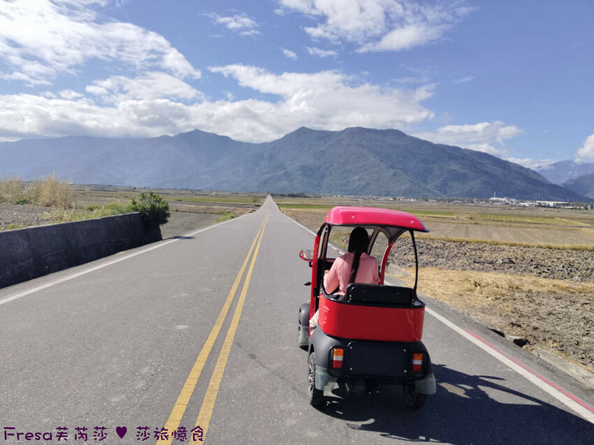 台東縣池上鄉台東景點【池上風情租車】池上火車站旁!俏亮造型四輪車超吸睛!