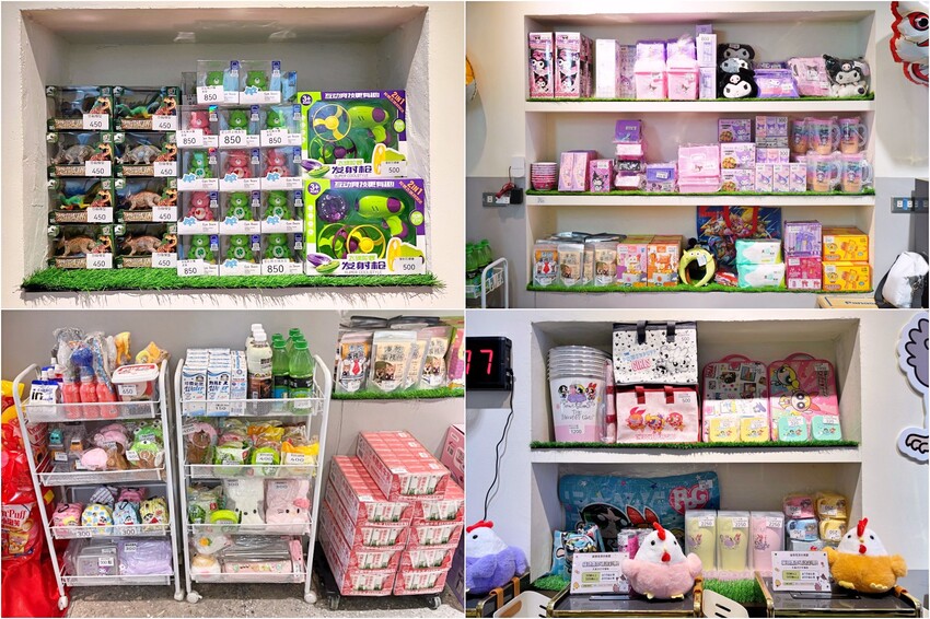 全新彈珠台讓親子一起回味童年！還有獨家「烤雞爭霸」和「小雞飼料」機台，簡單好玩又能把好禮帶回家