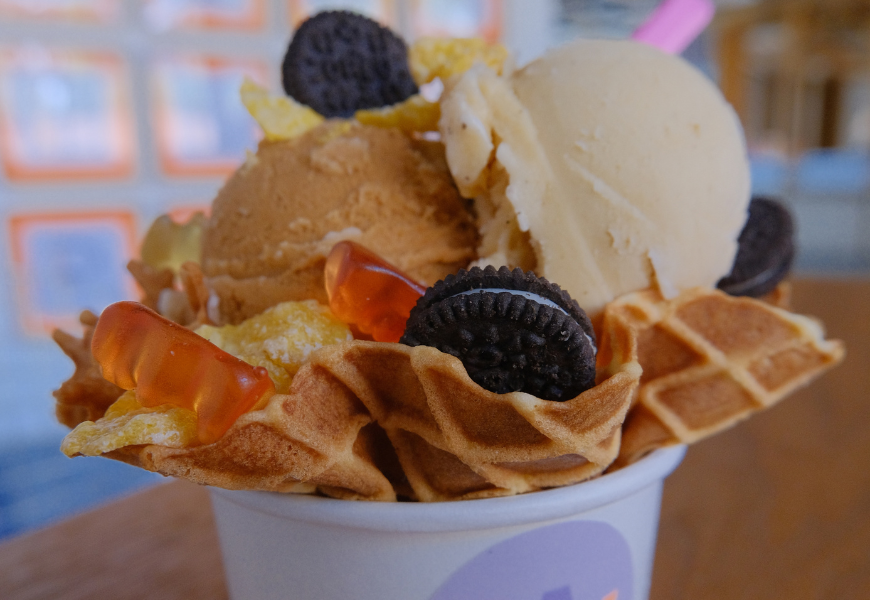 苗栗縣三義鄉苗栗最新秘境！預約制限60名入園，全台獨家藏茶義式冰淇淋