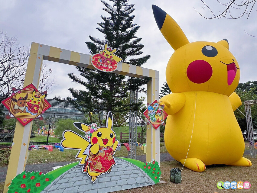 桃園市中壢區2025台灣燈會在桃園，寶可夢小提燈領取方式，必拍必玩賞花燈攻略