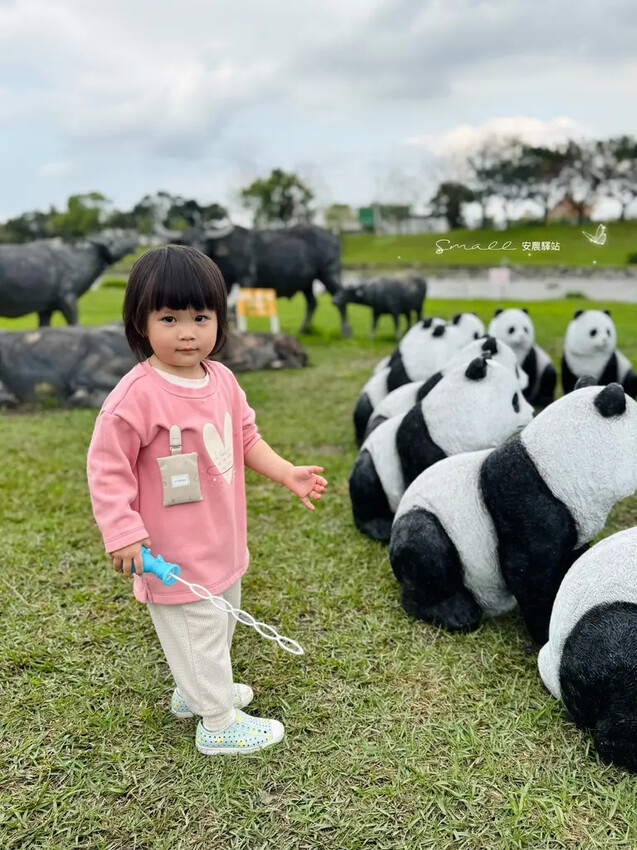 【安農溪驛站】超萌貓熊藝術裝置現身安農溪畔,快來拍照打卡遛小 【安農溪驛站】超萌貓熊藝術裝置現身安農溪畔,快來拍照打卡遛小