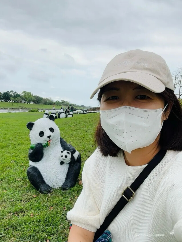 【安農溪驛站】超萌貓熊藝術裝置現身安農溪畔,快來拍照打卡遛小 【安農溪驛站】超萌貓熊藝術裝置現身安農溪畔,快來拍照打卡遛小