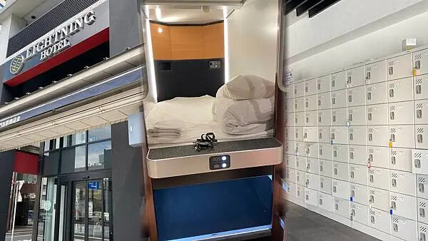 日本【日本住宿】東京一人獨旅｜淺草 LIGHTNING HOTEL 閃電飯店膠囊旅館開箱