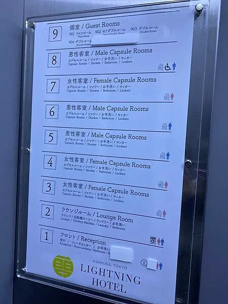 日本【日本住宿】東京一人獨旅｜淺草 LIGHTNING HOTEL 閃電飯店膠囊旅館開箱