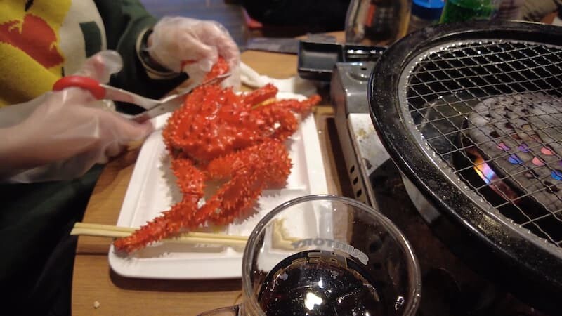 日本【日本北海道螃蟹放題】北海道超珍稀夢幻「花咲蟹」吃到飽|刺身|海鮮燒烤放題| 日本 東京 必吃 美食 推薦|