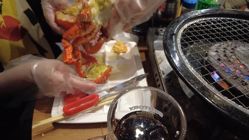 日本【日本北海道螃蟹放題】北海道超珍稀夢幻「花咲蟹」吃到飽|刺身|海鮮燒烤放題| 日本 東京 必吃 美食 推薦|