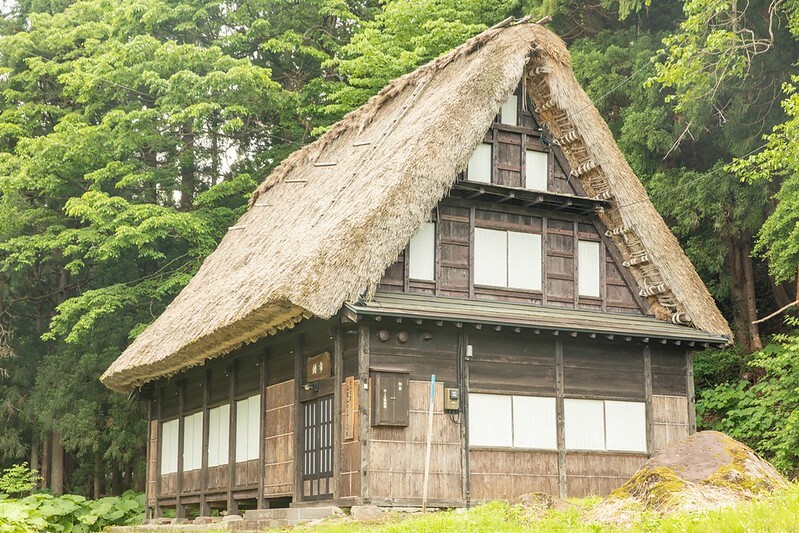 日本【日本世界遺產之九-富山旅遊】世界遺產五箇山相倉合掌造聚落景點.米其林飯店五箇山合掌の宿庄七.三笑樂酒