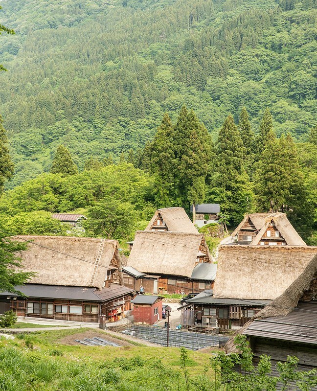 日本【日本世界遺產之九-富山旅遊】世界遺產五箇山相倉合掌造聚落景點.米其林飯店五箇山合掌の宿庄七.三笑樂酒