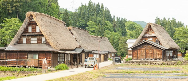 日本【日本世界遺產之九-富山旅遊】世界遺產五箇山相倉合掌造聚落景點.米其林飯店五箇山合掌の宿庄七.三笑樂酒