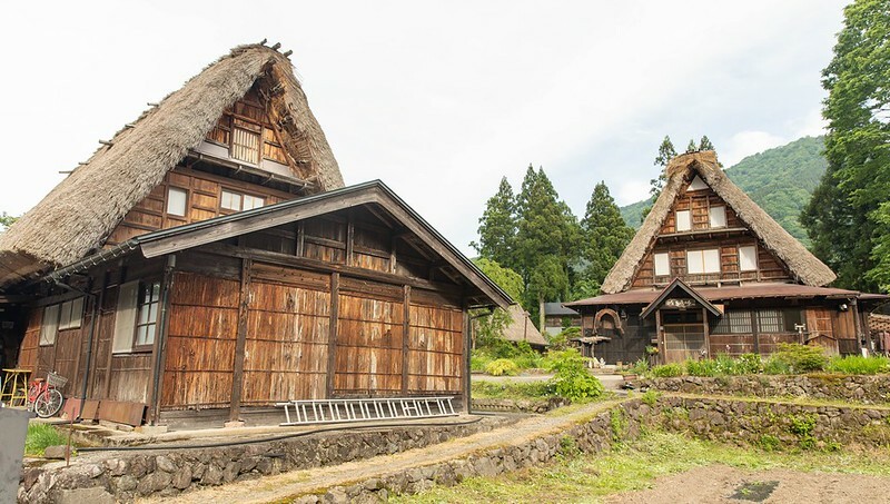 日本【日本世界遺產之九-富山旅遊】世界遺產五箇山相倉合掌造聚落景點.米其林飯店五箇山合掌の宿庄七.三笑樂酒