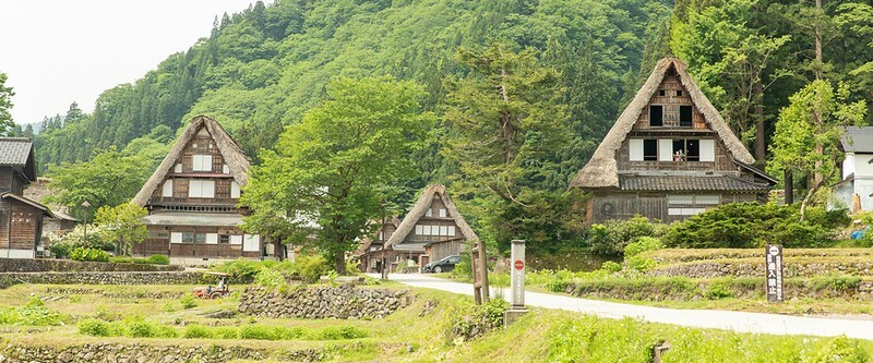 日本【日本世界遺產之九-富山旅遊】世界遺產五箇山相倉合掌造聚落景點.米其林飯店五箇山合掌の宿庄七.三笑樂酒
