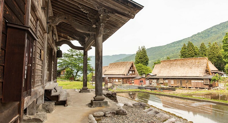 日本【日本世界遺產之九-富山旅遊】世界遺產五箇山相倉合掌造聚落景點.米其林飯店五箇山合掌の宿庄七.三笑樂酒