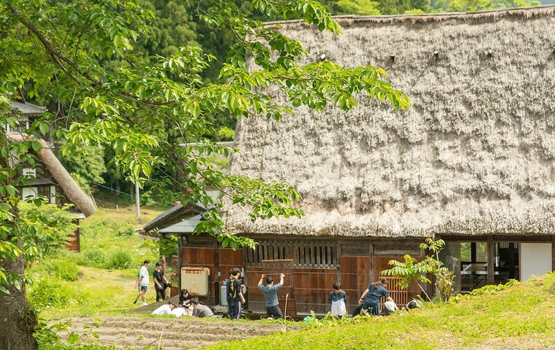 日本【日本世界遺產之九-富山旅遊】世界遺產五箇山相倉合掌造聚落景點.米其林飯店五箇山合掌の宿庄七.三笑樂酒