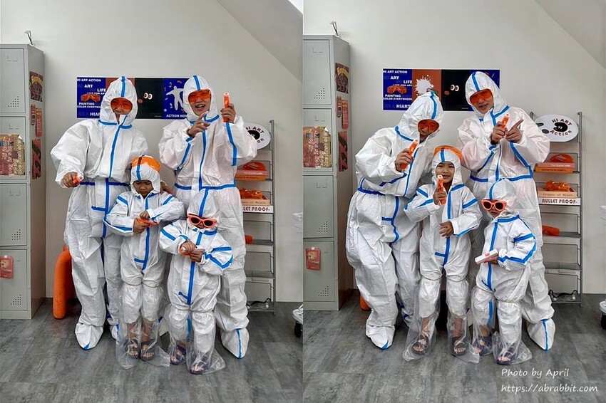 台中市西區嗨畫-竟然連天花板和牆壁都可以畫！適合親子同樂、約會的好選擇