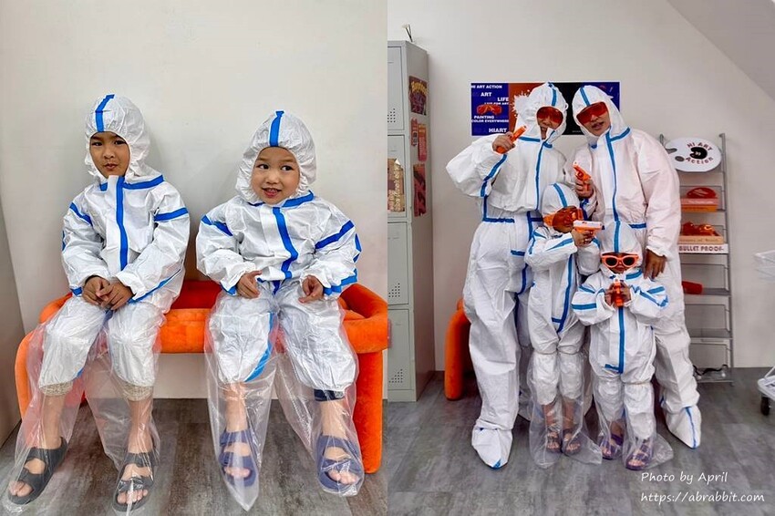 台中市西區嗨畫-竟然連天花板和牆壁都可以畫！適合親子同樂、約會的好選擇