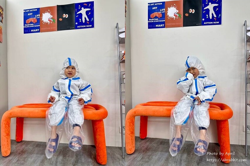 台中市西區嗨畫-竟然連天花板和牆壁都可以畫！適合親子同樂、約會的好選擇