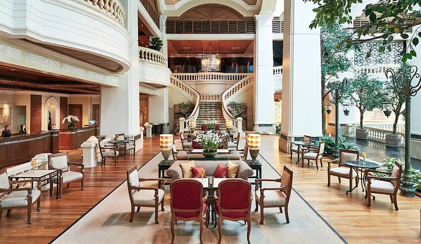 泰國泰國曼谷住宿推薦｜Grand Hyatt Erawan Bangkok 曼谷愛侶灣君悅酒店，旁邊就是曼谷四面佛、Erawan Bangkok