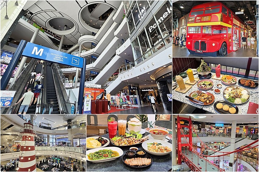 泰國曼谷Terminal 21 Asok,曼谷最好買最好逛的航站主題購物中心,美食、購物、美妝、玩樂一次達陣!!