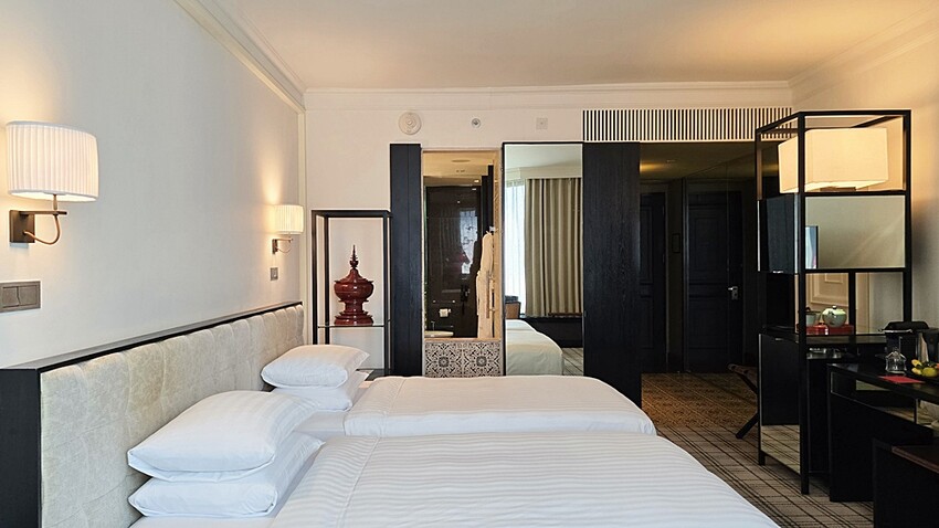 泰國泰國曼谷住宿推薦｜Grand Hyatt Erawan Bangkok 曼谷愛侶灣君悅酒店，旁邊就是曼谷四面佛、Erawan Bangkok