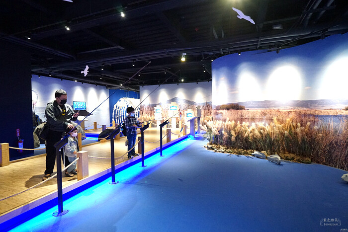 台中市南區【寶熊漁樂碼頭】全台最大巨無霸旋轉釣魚機！魚拓DIY、釣魚故事館、海洋教育～超有趣