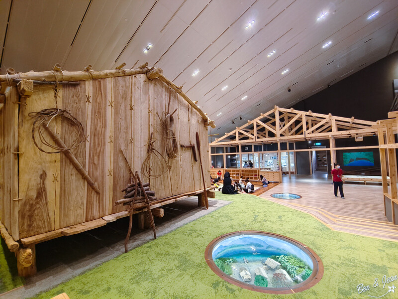 宜蘭縣頭城鎮【兒童考古探索廳】50 元就能在蘭陽博物館挖沙當考古學家！6歲以下免費玩