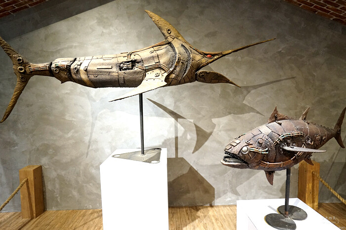 台中市南區【寶熊漁樂碼頭】全台最大巨無霸旋轉釣魚機！魚拓DIY、釣魚故事館、海洋教育～超有趣